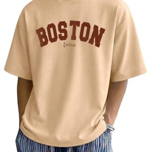 Graphic Print Oversized Tshirt for Man