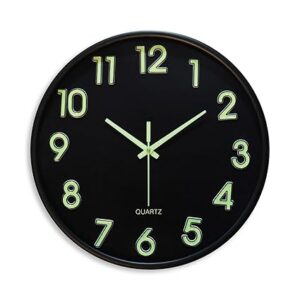 Amazon Brand- Solimo 12-Inch Analog Wall Clock